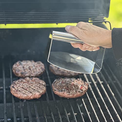Outset Burger Smasher Stainless Steel Pack of 1