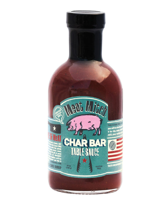 MEAT MITCH Char Bar BBQ Sauce 19 oz
