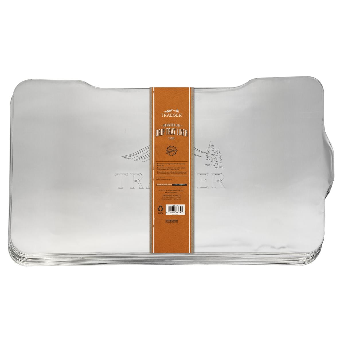 Traeger Ironwood 885 Aluminum Drip Tray Liner 28.75x15.5 in.
