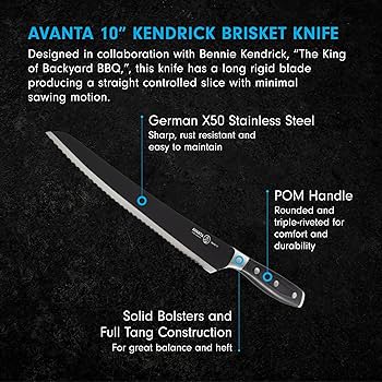 Avanta 10" Scalloped Brisket Knife