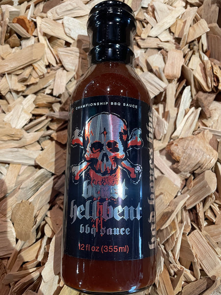 BAD BONES BBQ Hell Bent BBQ Sauce 12 oz