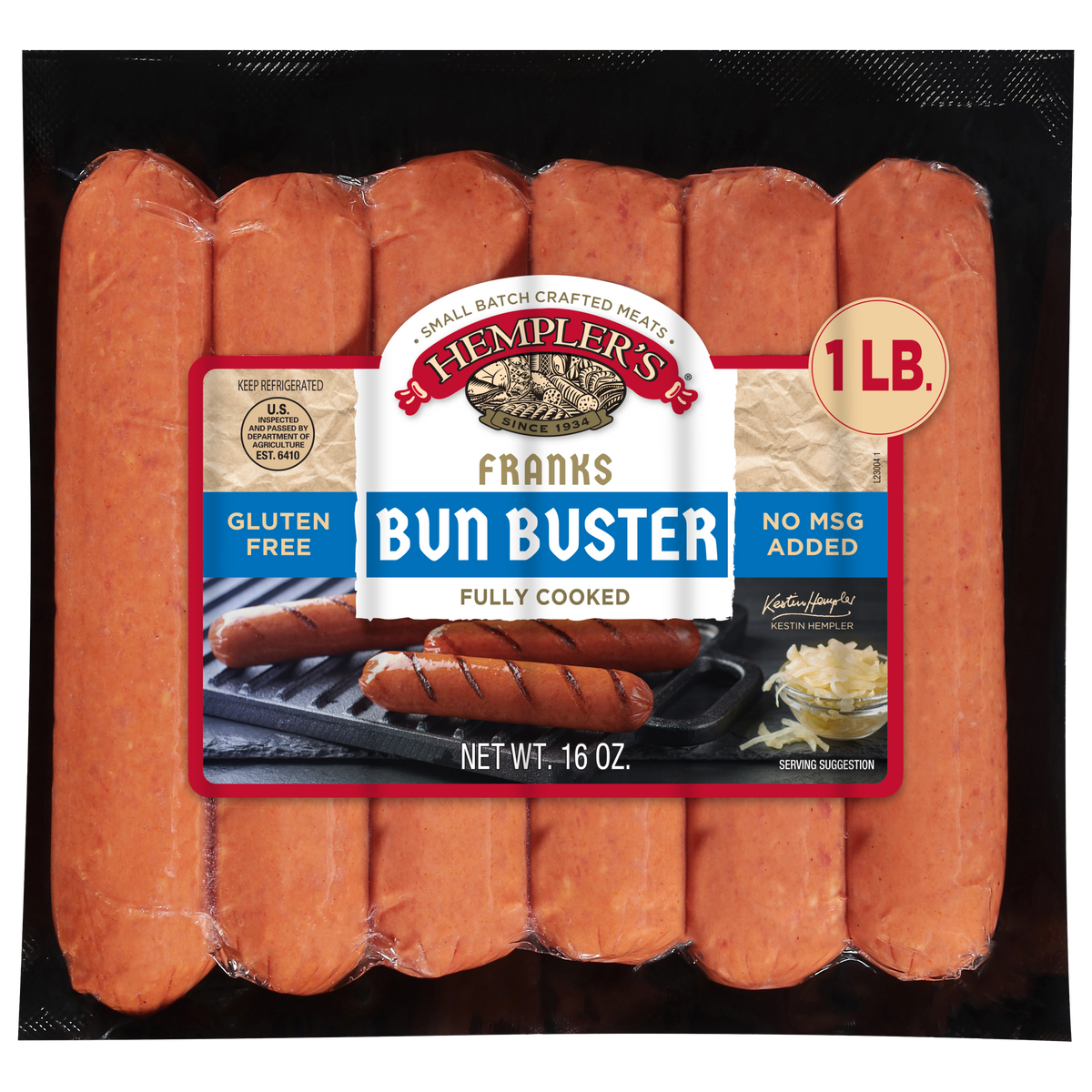 Hemplers Bun Buster Hotdog
