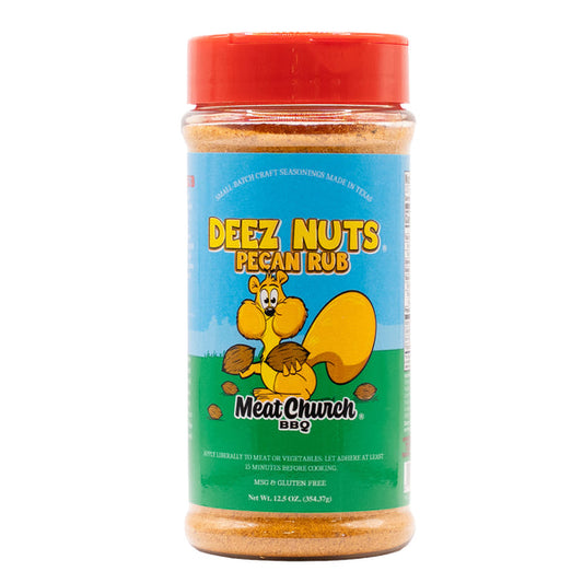 Meat Church Deez Nuts Honey Pecan 14 oz