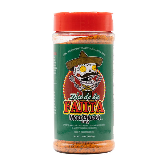 Meat Church Dia De La Fajita BBQ Rub Seasoning 14 oz. Bottle
