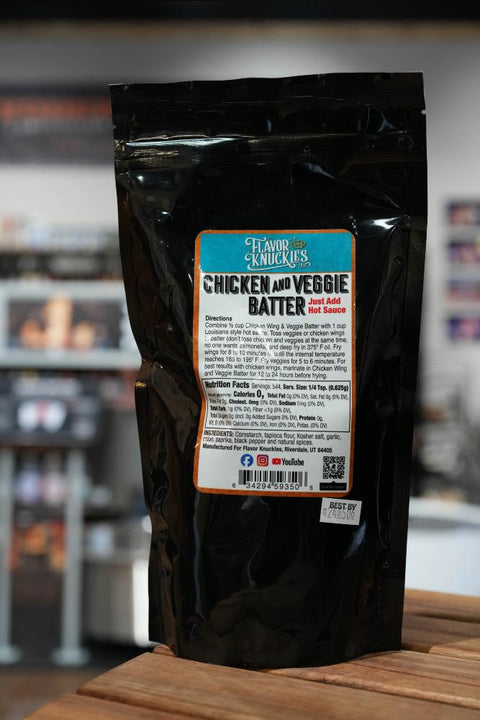 Flavor Knuckles Chicken and Veggie Batter