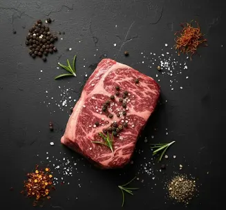 Winter frost Waygu NY Strip