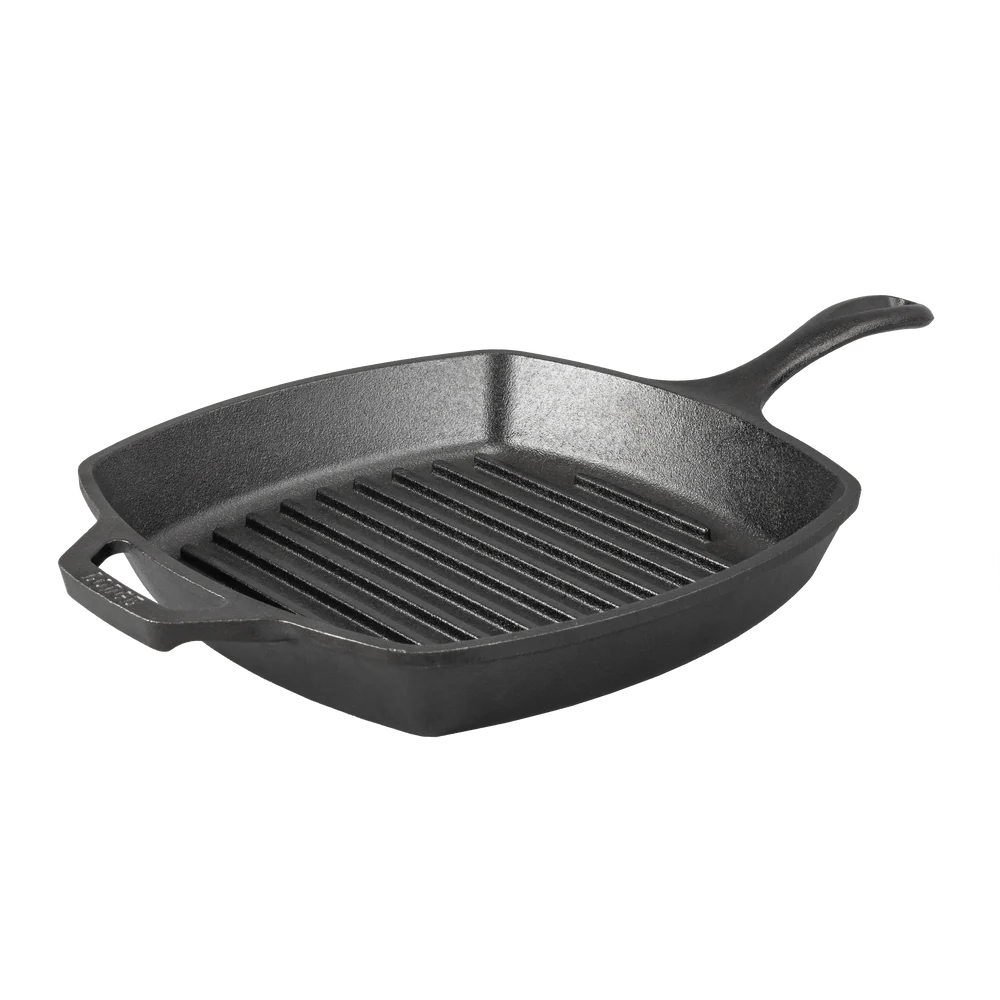 10.5" Square Cast Iron Grill Pan