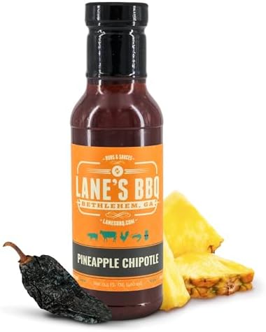 Lane's BBQ Pineapple Chipotle Sauce, Pack of 1