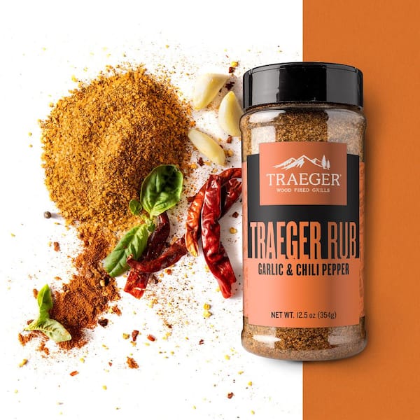 Traeger Garlic Chili Pepper BBQ Rub 12.5 oz