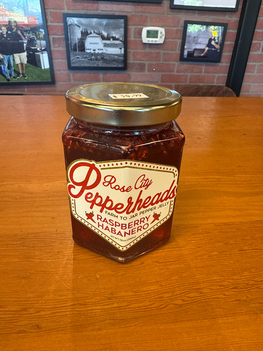 Rose City Raspberry Habanero Jelly