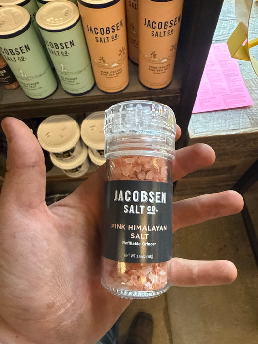 Jacobsen Pink Himalayan Salt Grinder