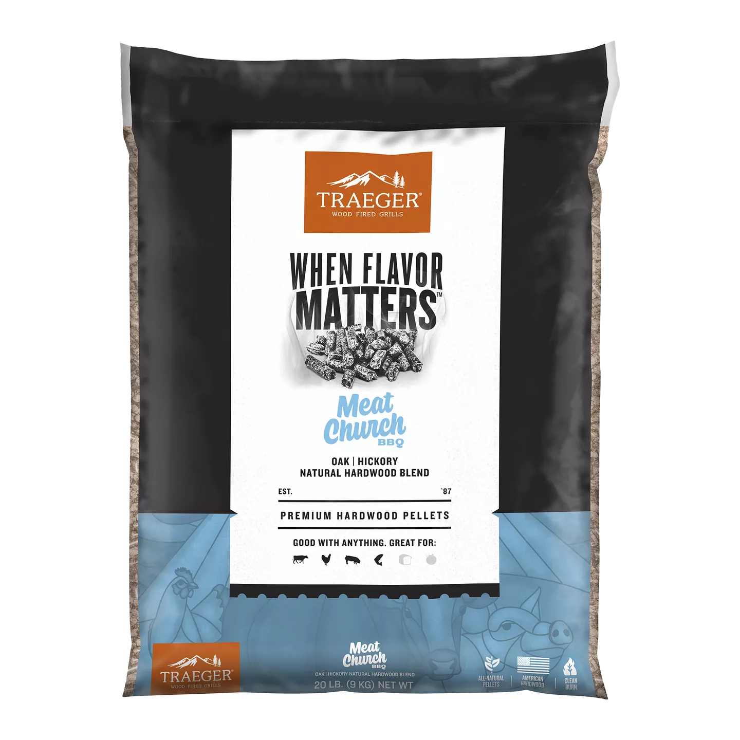 Meat Church Blend Wood Pellets