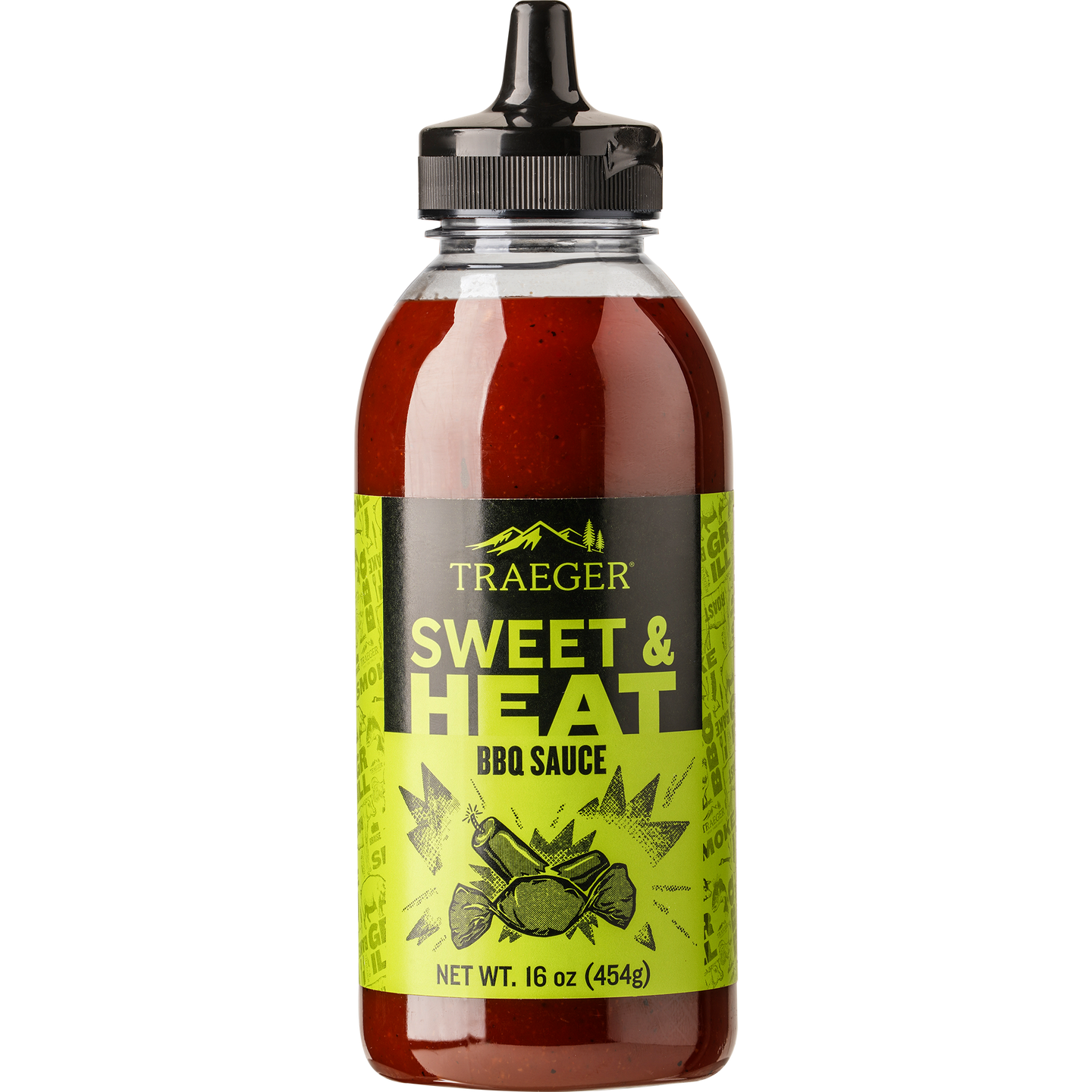 Traeger Sweet & Heat Spicy BBQ Marinade 16 oz. Squeeze Bottle