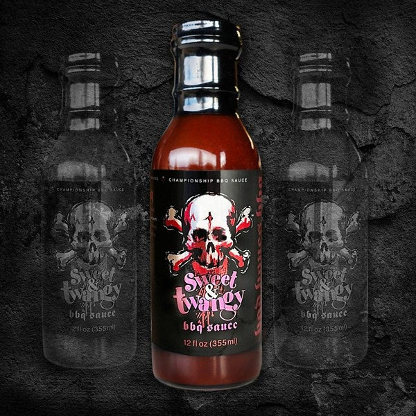 BAD BONES BBQ Sweet & Tangy Sauce 12 oz