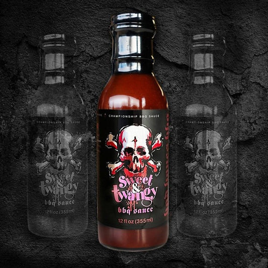 BAD BONES BBQ Sweet & Tangy Sauce 12 oz