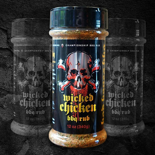 Wicked Chicken BBQ Rub 12 oz
