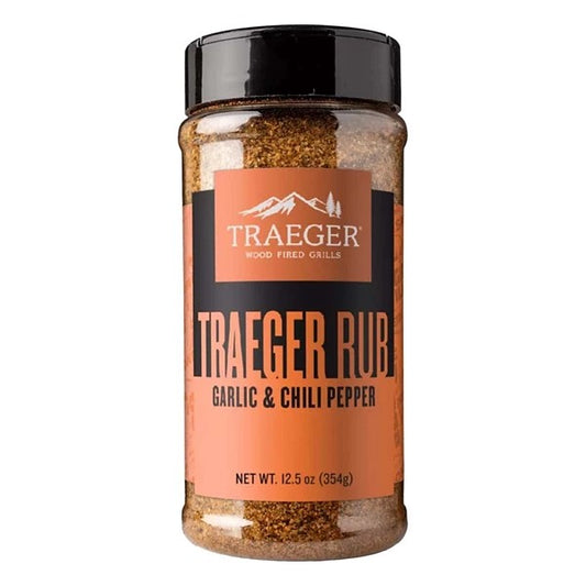 Traeger Garlic Chili Pepper BBQ Rub 12.5 oz