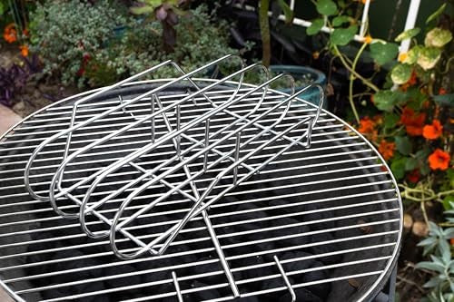 Outset XL Stainless Steel Rib Rack, Pack of 1