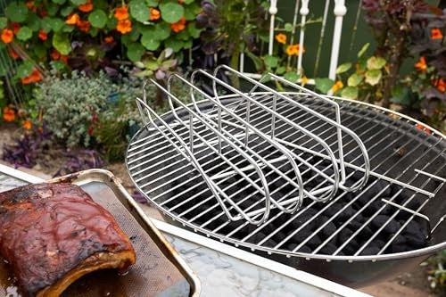 Outset XL Stainless Steel Rib Rack, Pack of 1