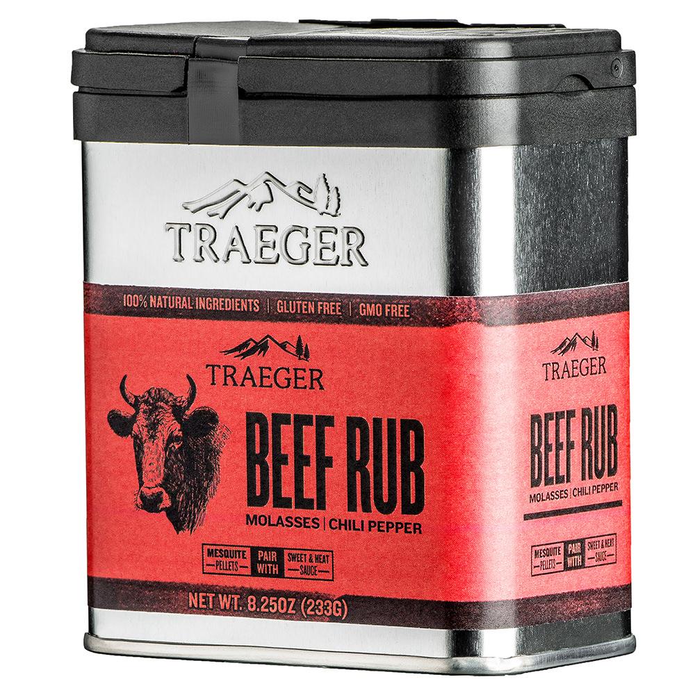 Traeger Beef Rub Molasses Chili Pepper 8.25 oz Mixed Spices
