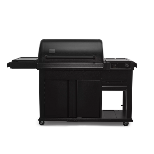 Woodridge Elite Wi-Fi Pellet Grill and Smoker in Black