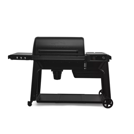 Woodridge Pro Wifi Pellet Grill and Smoker in Black