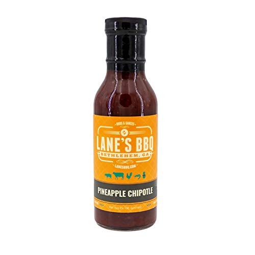 Lane's BBQ Pineapple Chipotle Sauce, Pack of 1