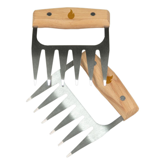 Drip EZ Pork Pullers Solid Wood Stainless Steel PP-1