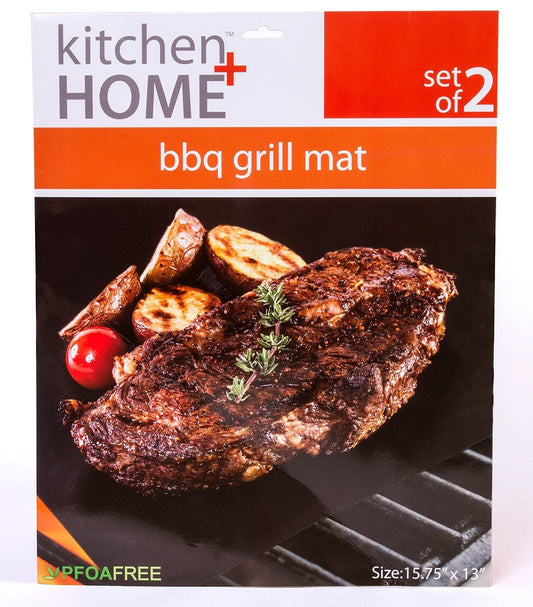Groupon Grill Mats Non-Stick Heavy Duty Reusable BBQ