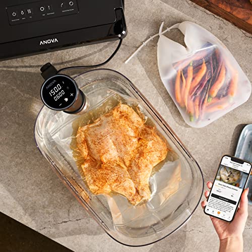 Anova Sous Vide Precision Cooker 3.0 WiFi, 1100 Watts, 14 In.