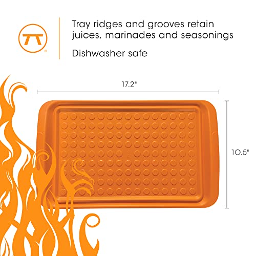 Outset Grill Prep Trays 17" X 10.5" Pack of 2