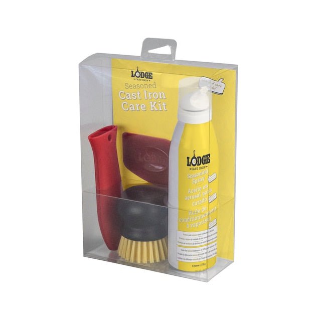 Lodge Cast Iron Care Kit, Seasoned, One Size