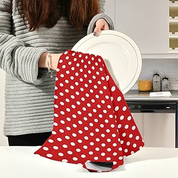 Multi Striped Dish Towel Set, 18" X 28", Pack of 3