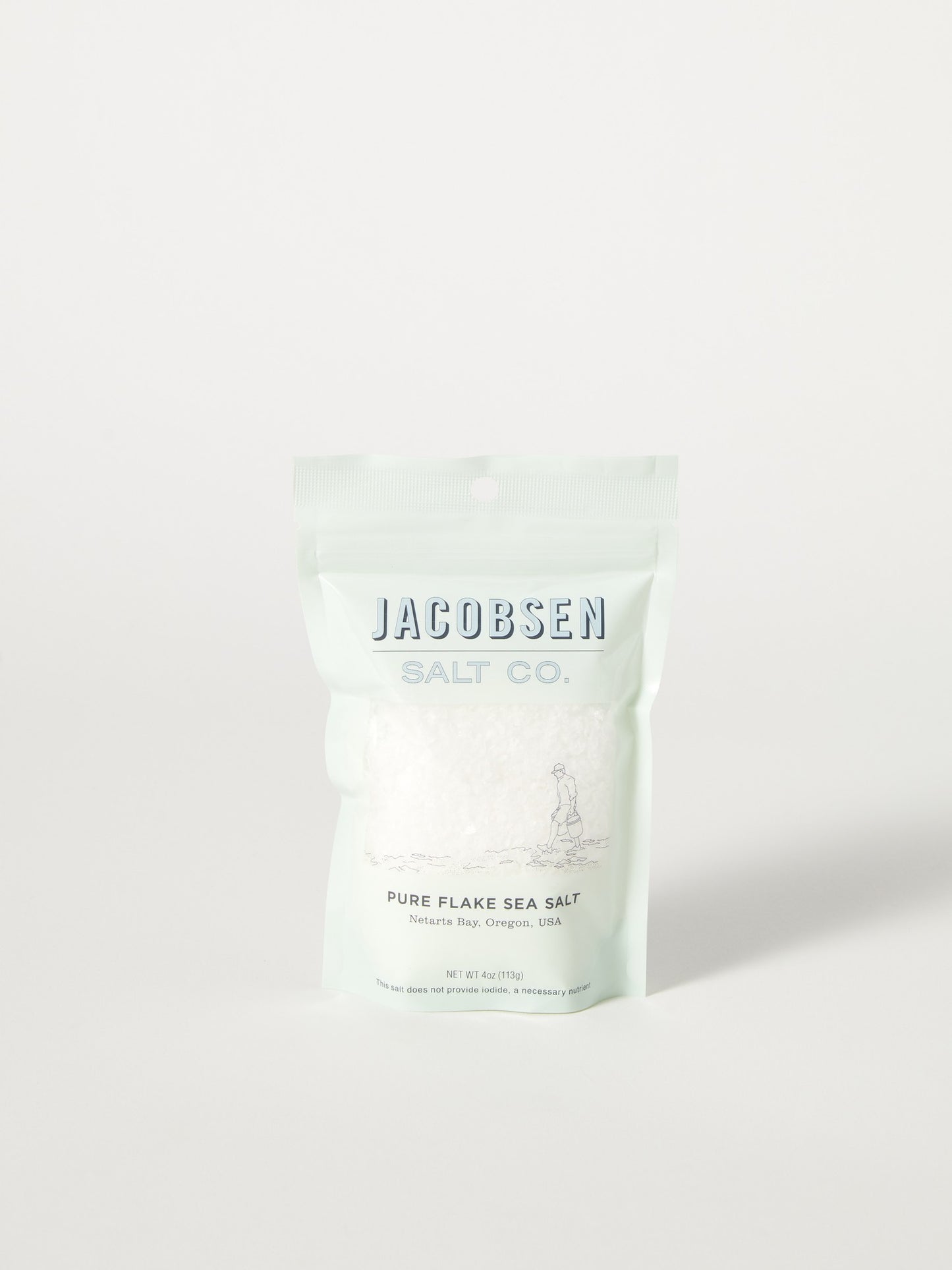 Jacobsen Salt Co. Pure Flake Sea Salt, 4 oz