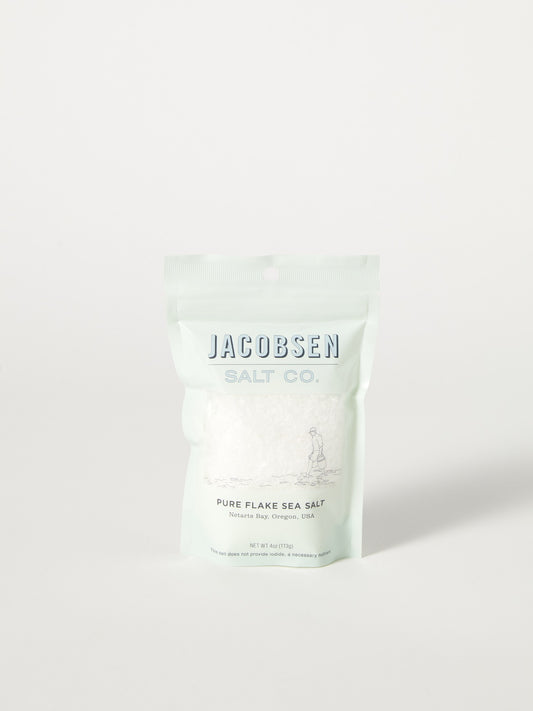 Jacobsen Salt Co. Pure Flake Sea Salt, 4 oz