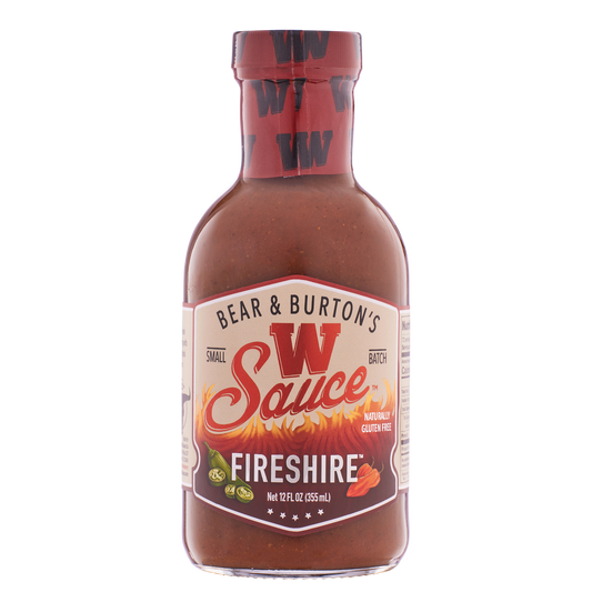 8088770 12 oz The W Bear & Burtons Fireshire Sauce