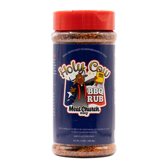 Meat Church 8060813 12 oz BBQ Rub Holy Cow Seasoning Bottle
