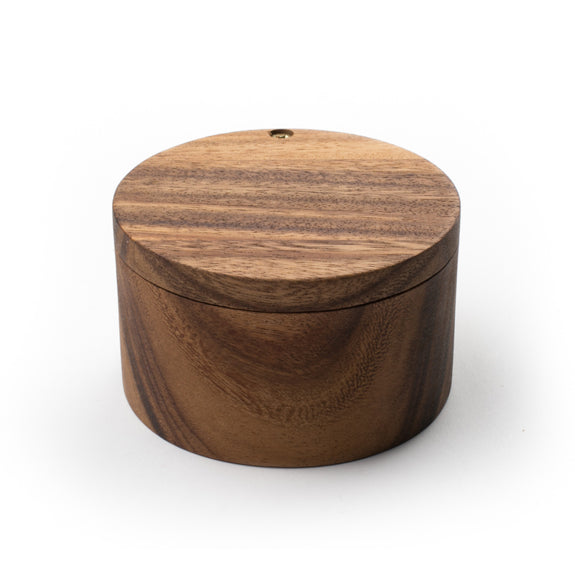 Ironwood Gourmet Acacia Wood Salt Cellar