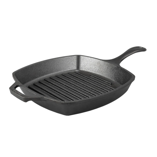 10.5" Square Cast Iron Grill Pan