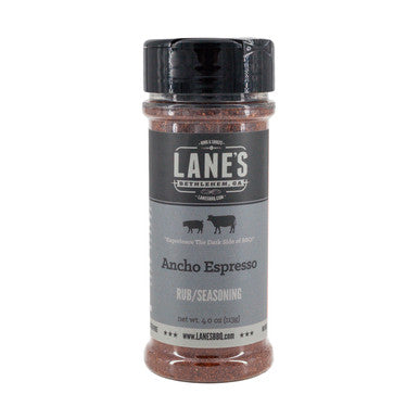 Lane's Ancho Espresso Rub & Seasoning - 10.7oz