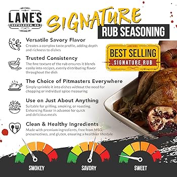 Lane's Signature Sugar-Free Rub