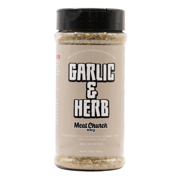 Meat Church Garlic and Herb Seasoning 12 oz