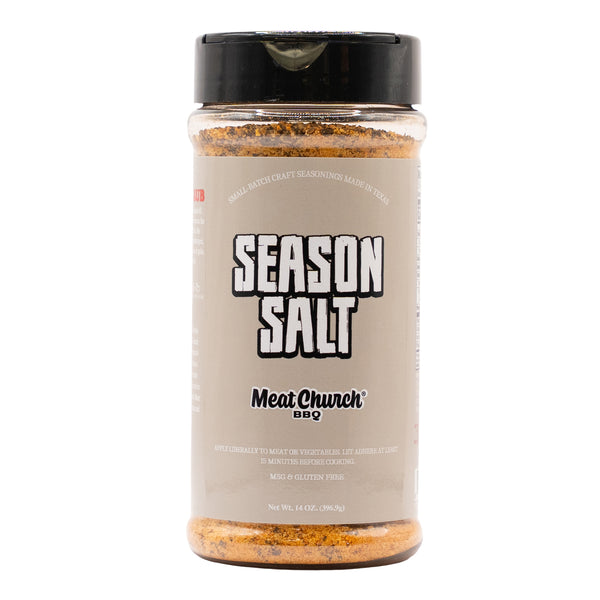 Meat Church Season Salt BBQ Seasoning 14 oz