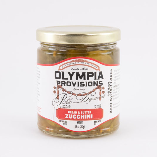 Olympia Provisions Bread & Butter Zucchini