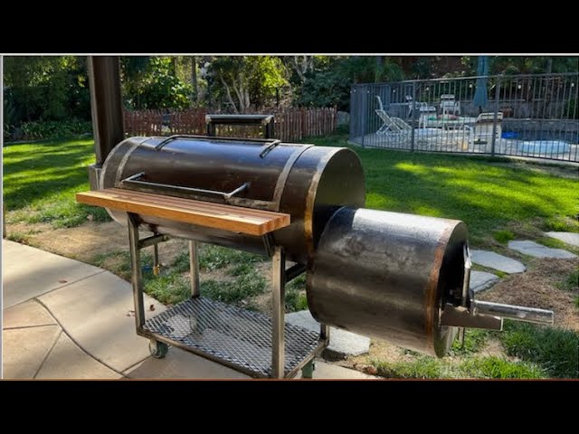 Outdoor BBQ Grill Smoker Stack