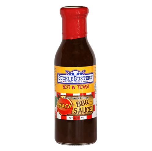 Smoked Peach BBQ Sauce 12 oz