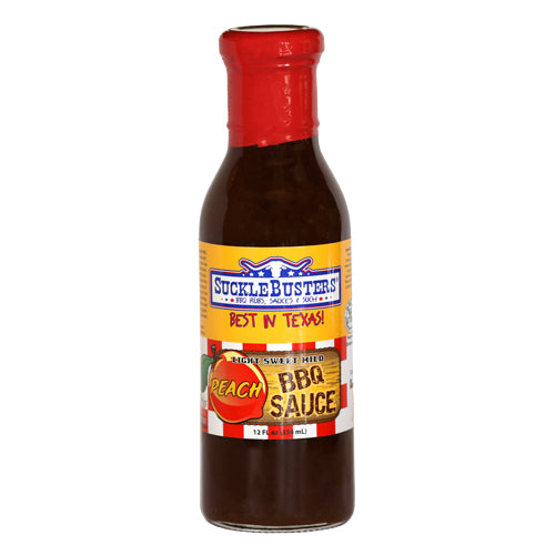 Smoked Peach BBQ Sauce 12 oz