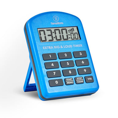 ThermoWorks Extra Big and Loud Timer Charcoal