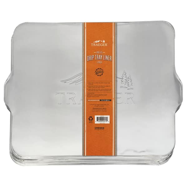 Traeger Pro 575 Aluminum Drip Tray Liners, Pack of 5
