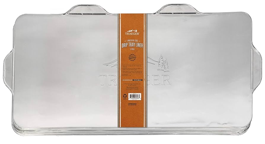 Traeger Timberline 850 Drip Tray Liner, Multi Size, 5 Pack